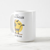 Mischous Cat Anpassbare Halloween Kaffeetasse (Vorderseite Links)