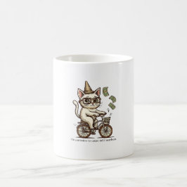 Mischous Cat Tasse - Vintage Stilkatze