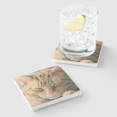 Mischous Dreaming Steinuntersetzer (Seitenansicht)