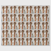 Mischous Emus Wrapping Paper Geschenkpapier (Flach)