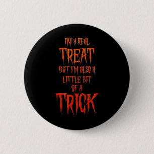 Mischous Halloween bin ich eine echte Leckerei abe Button