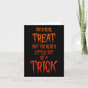 Mischous Halloween bin ich eine echte Leckerei abe Karte