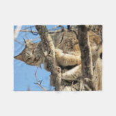 Mischous Lynx Fleecedecke (Vorderseite (Horizontal))