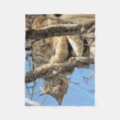 Mischous Lynx Fleecedecke (Vorderseite)
