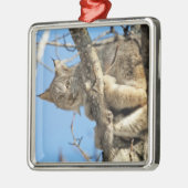 Mischous Lynx Ornament Aus Metall (Links)