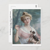 Mischous Puppy (1915) Emile Vernon Postkarte (Vorne/Hinten)