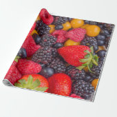 Mischpapier für Berries Geschenkpapier (Ungerollt)