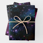 Mischpapier für Galaxie Geschenkpapier Set (Beispiel)