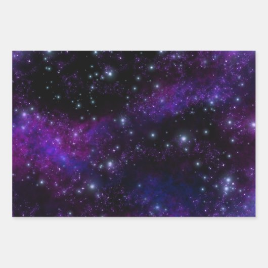 Mischpapier für Galaxie Geschenkpapier Set (Vorderseite 3)