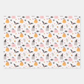 Mischpapier für Halloween-Umschläge Geschenkpapier Set (Vorderseite 2)
