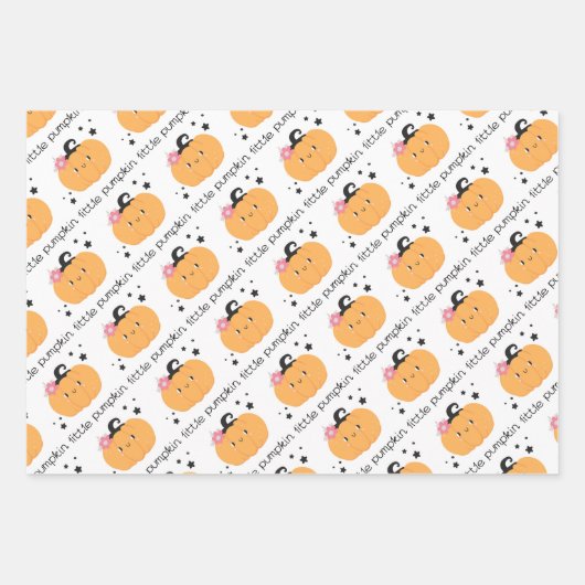 Mischpapier für Halloween-Umschläge Geschenkpapier Set (Vorderseite)