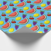 Mischpapier für Obst Geschenkpapier (Ecke)