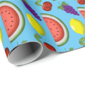 Mischpapier für Obst Geschenkpapier (Rolleneckpunkt)