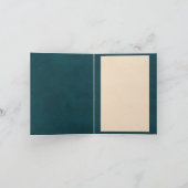 Mischpfingstrosen-Gruß-Karte Karte (Innenseite)