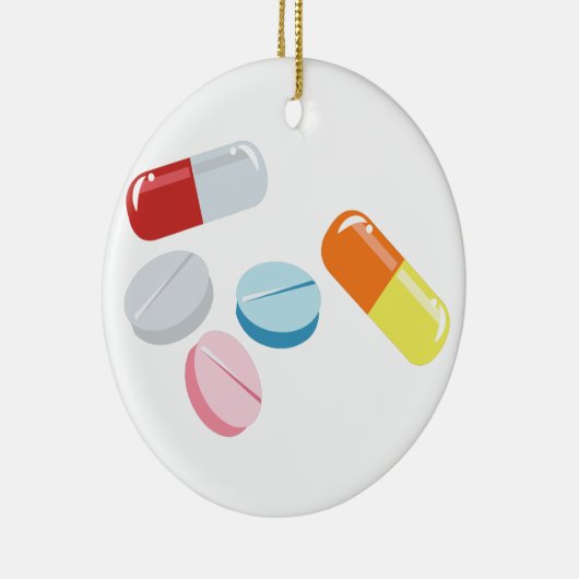 Mischpillen Keramik Ornament (Rechts)