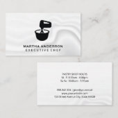 Mischschüssel | Silky Hintergrund Visitenkarte (Vorne/Hinten)