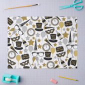 MischSilvestermuster-Partygewebe Seidenpapier (Basteln)