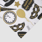 MischSilvestermuster-Partygewebe Seidenpapier (Detail)