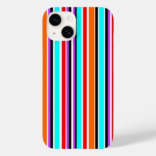 Mischstreifen Case-Mate iPhone Hülle (Rückseite)