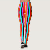 Mischstreifen Leggings (Rückseite)