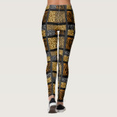 Mischtierdruck Leggings (Rückseite)