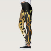 Mischtierdruck Leggings (Links)