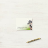 Mischtiertierarztpraxis Post-it Klebezettel (Auf Schreibtisch)