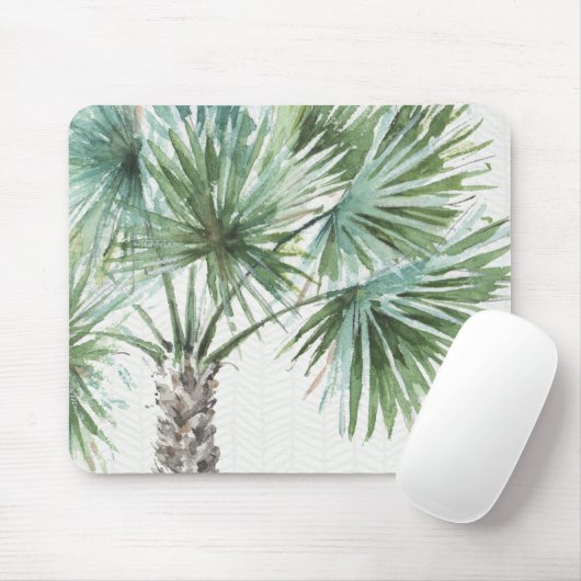 Mischtropische Palmen der GRÜNTÖNE-I Mousepad (Mit Mouse)