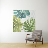 Mischtropische Palmen der GRÜNTÖNE-| Wandteppich (Beispiel)