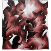 Mischung aus braunem Nebel und schlecht geschnitzt Duschvorhang (Vorderseite)