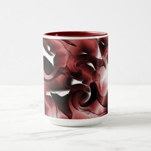 Mischung aus braunem Nebel und schlecht geschnitzt Tasse (Zentrum)