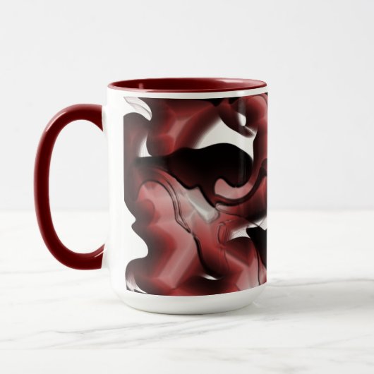 Mischung aus braunem Nebel und schlecht geschnitzt Tasse (Links)