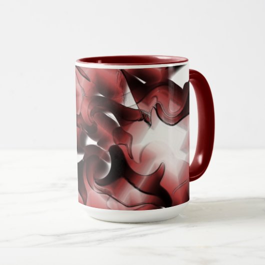 Mischung aus braunem Nebel und schlecht geschnitzt Tasse (VorderseiteRechts)