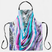 Mischung aus Gradienten und Drizzlen, Zyan und Ros Schürze (Vorderseite)