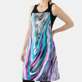 Mischung aus Gradienten und Drizzlen, Zyan und Ros Schürze (InSitu)