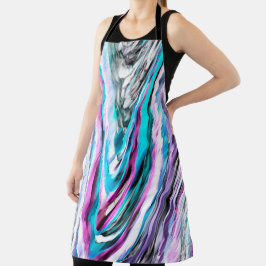 Mischung aus Gradienten und Drizzlen, Zyan und Ros Schürze