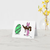 Mischung "Egg-Cent-Oster" individuell anpassbare K Karte (Gelbe Blume)
