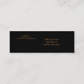 Mischung Mini Visitenkarte (Rückseite)