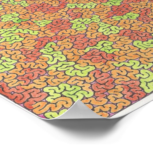 Mischung Poster (Ecke)