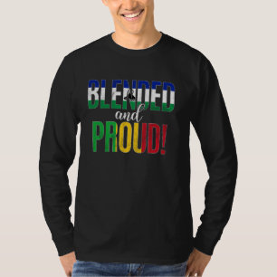 Mischung und Stolz Nationalität halbe malische hal T-Shirt