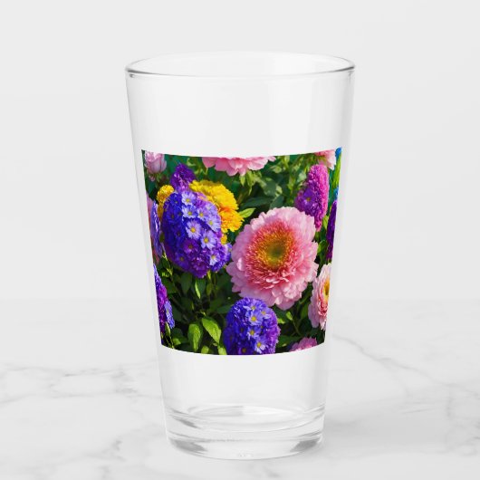 Mischung von Blume Glas (Vorderseite)