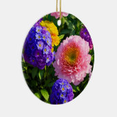 Mischung von Blume Keramik Ornament (Rechts)