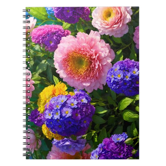 Mischung von Blume Notizblock (Vorderseite)