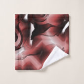 Mischung von braunem Nebel und schlecht geschnitzt Badhandtuch Set (Waschlappen)