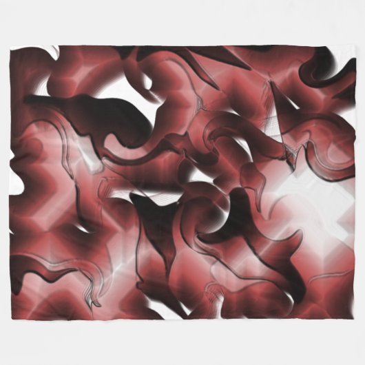 Mischung von braunem Nebel und schlecht geschnitzt Fleecedecke (Vorderseite (Horizontal))