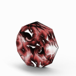 Mischung von braunem Nebel und schlecht geschnitzt Fotoblock