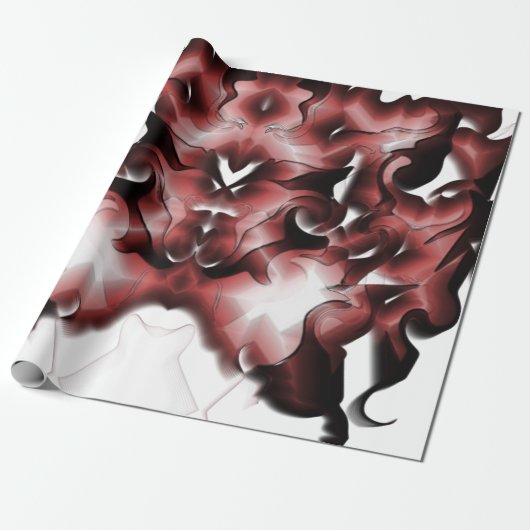 Mischung von braunem Nebel und schlecht geschnitzt Geschenkpapier (Ungerollt)