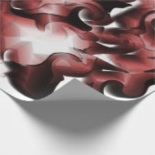 Mischung von braunem Nebel und schlecht geschnitzt Geschenkpapier (Ecke)