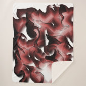 Mischung von braunem Nebel und schlecht geschnitzt Sherpadecke (Vorderseite)