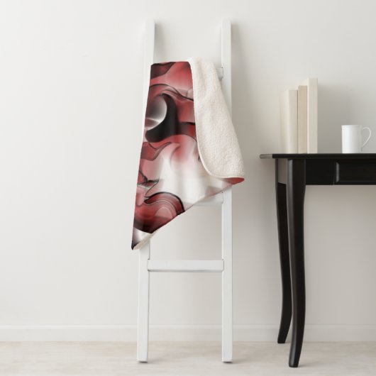 Mischung von braunem Nebel und schlecht geschnitzt Sherpadecke (Beispiel)